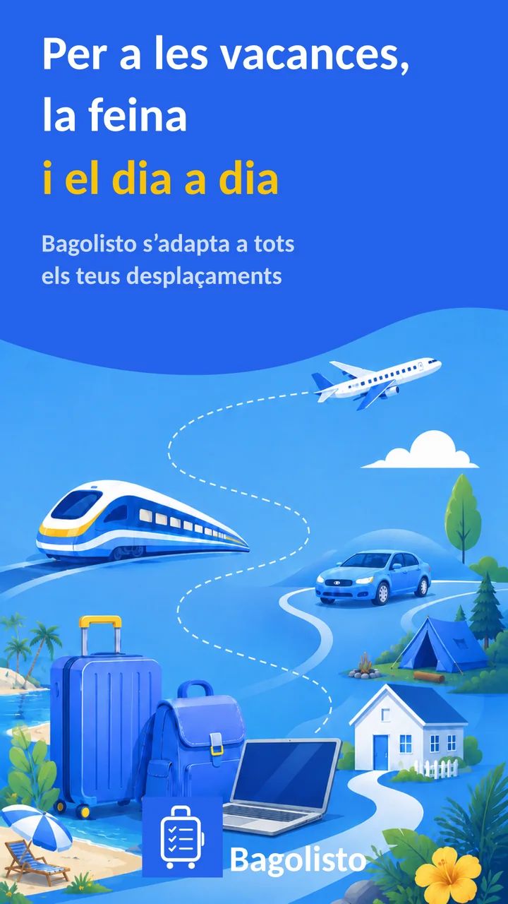 Bagolisto: Llista d'equipatge