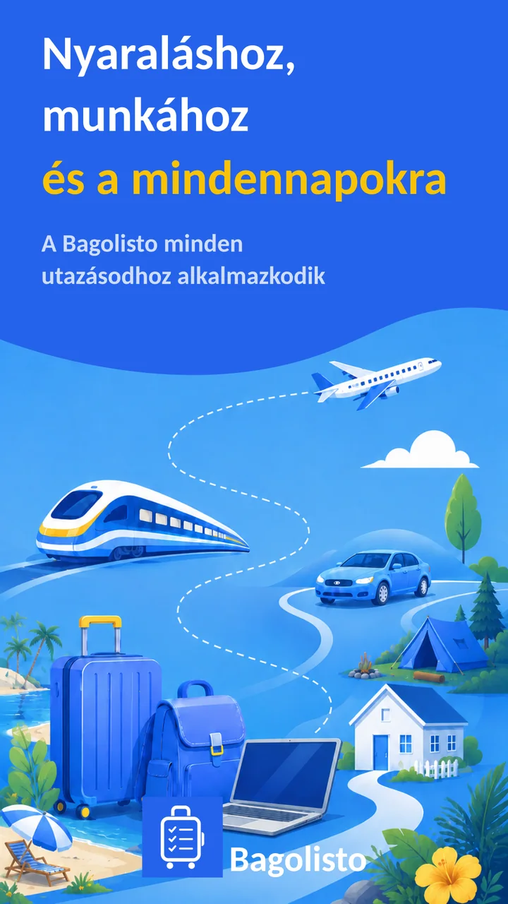 Bagolisto: Utazási csomaglista