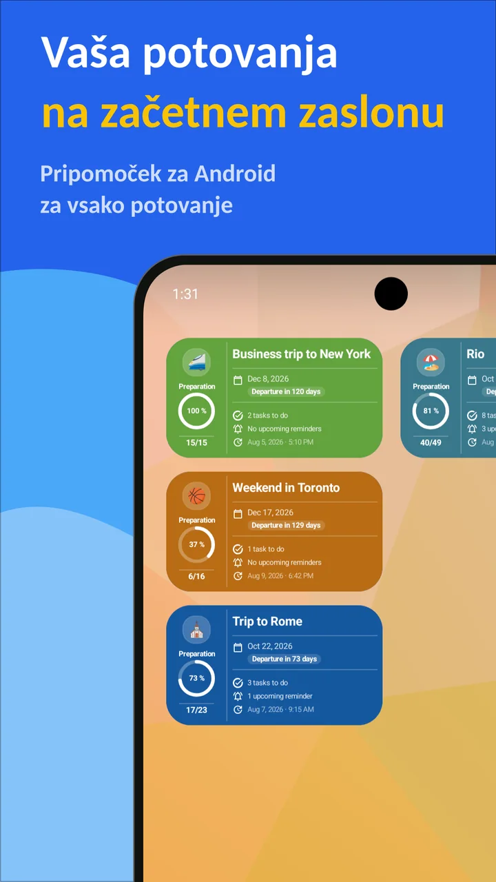Bagolisto: Seznam za pakiranje